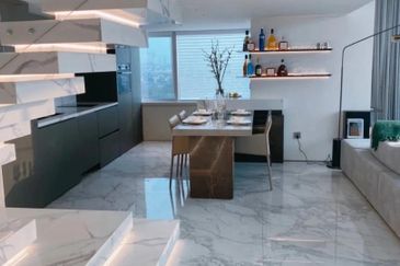 Sky Double Storey Condo in Financial District Malaysia / Freehold and Pet Friendly / Branded Developer