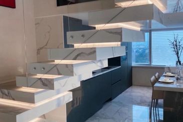 Sky Double Storey Condo in Financial District Malaysia / Freehold and Pet Friendly / Branded Developer