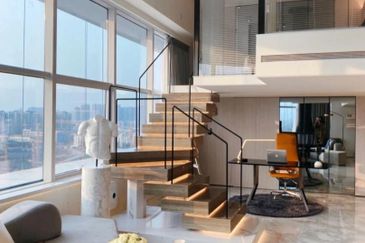 Sky Double Storey Condo in Financial District Malaysia / Freehold and Pet Friendly / Branded Developer