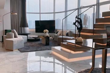 Sky Double Storey Condo in Financial District Malaysia / Freehold and Pet Friendly / Branded Developer