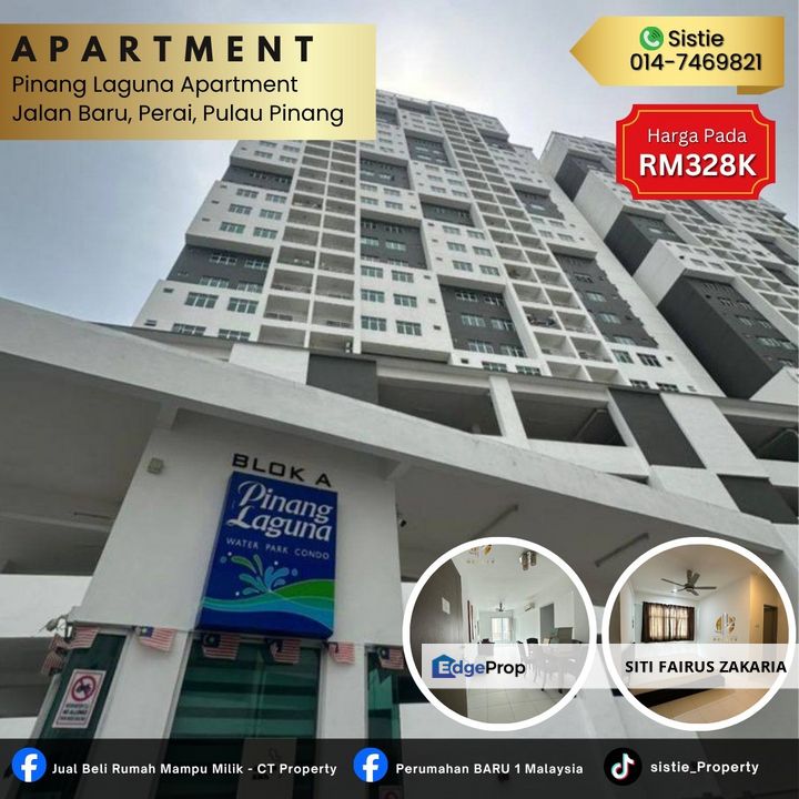 [𝙍𝙀𝙉𝙊𝙑𝘼𝙏𝙀𝘿] 𝙋𝙄𝙉𝘼𝙉𝙂 𝙇𝘼𝙂𝙐𝙉𝘼 𝘼𝙋𝘼𝙍𝙏𝙈𝙀𝙉𝙏, Penang, Seberang Perai