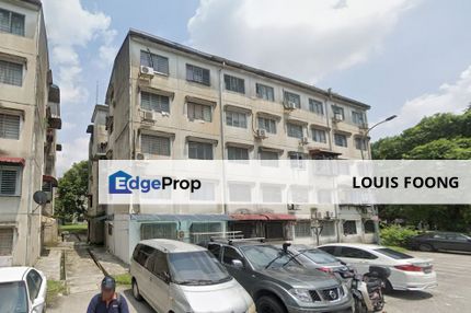 Walk Up Flat Taman Dagang Ampang Jaya Near to Taman Cahaya LRT for Sale, Selangor, Ampang