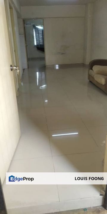 Pangsapuri Seroja Kepong Jinjang flat Apartment with Lift for Sale, Kuala Lumpur, Kepong