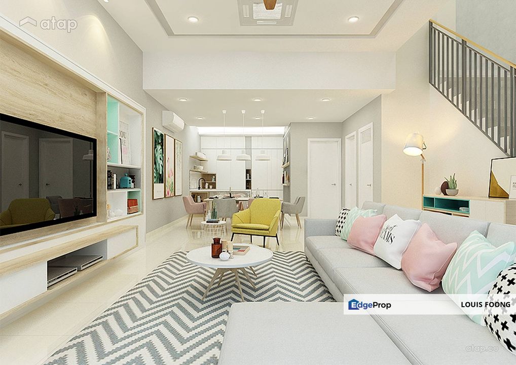 Casaman Desa Parkcity Double Storey Intermediate Terraced Freehold Fully Furnished unit for Sale, Kuala Lumpur, Desa Parkcity