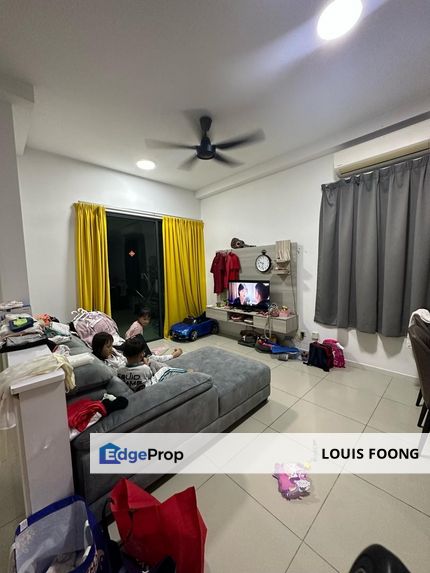 Fortune Perdana Kepong Lake Side Condominium Fully Furnished Big Balcony Unit for Rent, Kuala Lumpur, Kepong