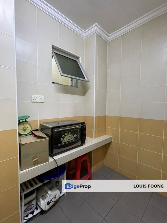 Kepong Baru Single Storey Terraced Landed House Partial Furnished for Rent, Kuala Lumpur, Kepong