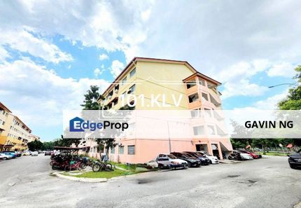 [FULL LOAN] G FLOOR~ Pangsapuri Aman Perdana Flat Klang Low Cost, Selangor, Klang