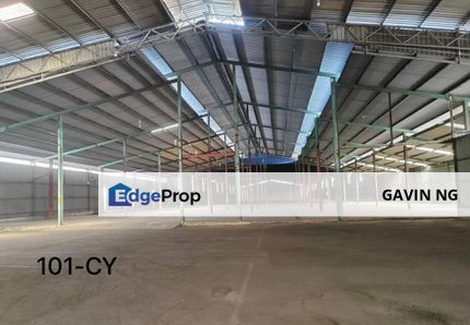 [ WITH CF/CCC ] 3 ACRES~ Meru Klang Detached Factory Warehouse, Selangor, Kapar 