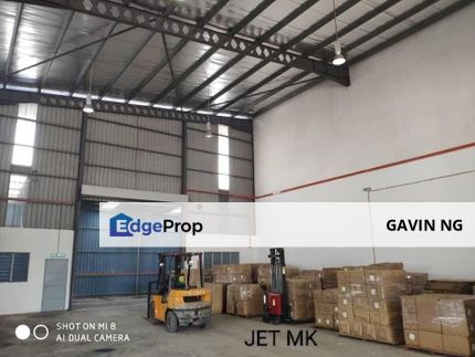 [ HIGH ROI ] Taman Perindustrian Air Hitam Klang 1.5 Storey Semi-D Factory Warehouse, Selangor, Klang