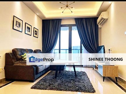 Rnf sea view nice unit apartment for rent, Johor, Johor Bahru