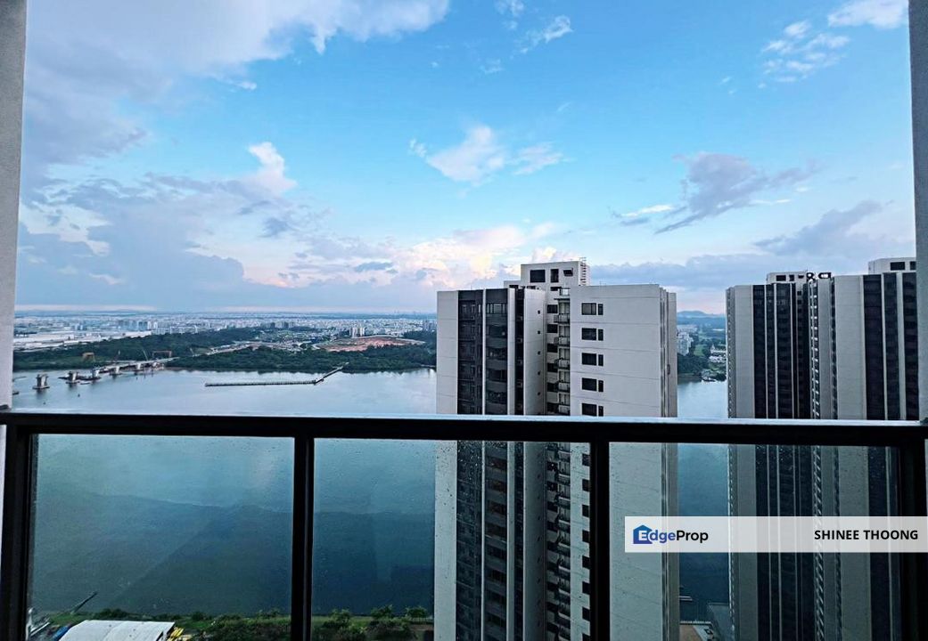 Rnf sea view nice unit apartment for rent, Johor, Johor Bahru