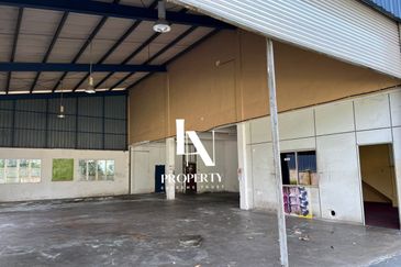 Seremban Templer Semi-D Factory 72x111sqft For rent