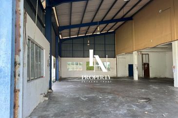 Seremban Templer Semi-D Factory 72x111sqft For rent