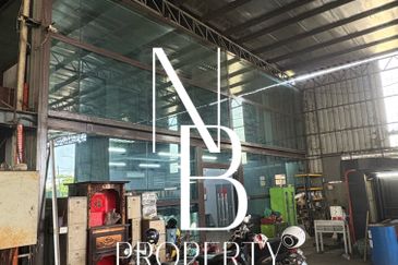Senawang Detached Factory Freehold High Ceiling Fully Extended&Covered For Sale