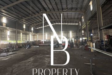 Senawang Detached Factory Freehold High Ceiling Fully Extended&Covered For Sale