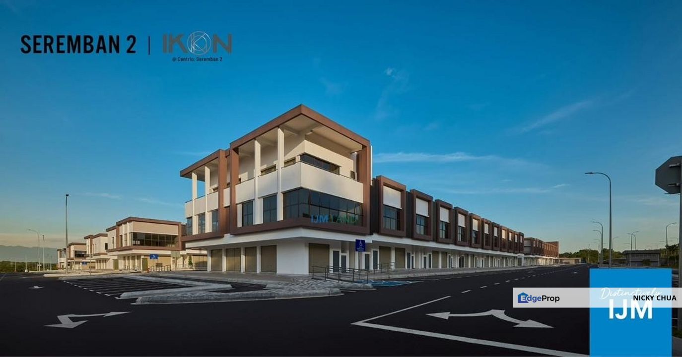 Hot Location! Ground Floor Shop @ Ikon Centrio S2, Negeri Sembilan, Seremban