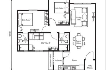 Safira Apartment, Seremban 2