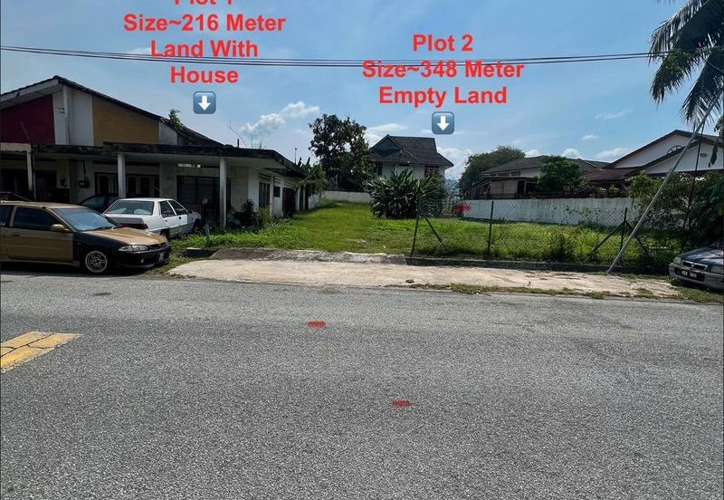 Gunung Rapat Taman Rapat Indah Ipoh 2 adjoining residential land