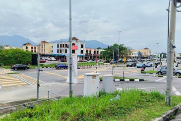 Klebang Bistari First Floor Double Storey Endlot Shoplot