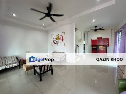 Lahat Partial Furnished Double Storey Terrace Corner House, Perak, Ipoh