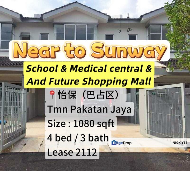 Good location Pakatan Jaya Bercham Ipoh Perak, Perak, Ipoh