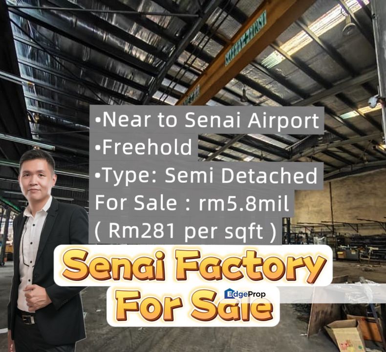 Senai Factory For Sale, Johor, Senai