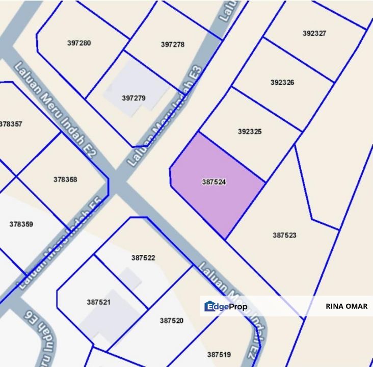 MASSIVE 9,041 SQFT CORNER LOT | Elite Residential Land | Gerbang Meru Indah, Ipoh, Perak, Ipoh