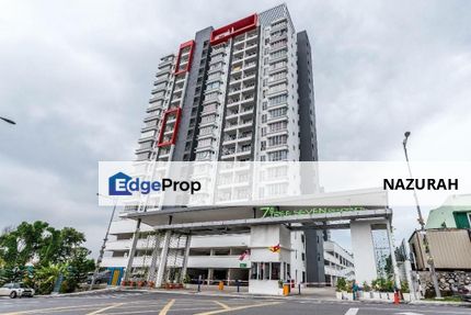 7 Tree Seven Residence Kajang 💚FULLY FURNISHED 💚 BOOKING 1K 💚 FULLY FURNISHED 💚 BIG UNIT 💚 BALCONY 2 PARKING 💚 FREEHOLD, Selangor, Kajang