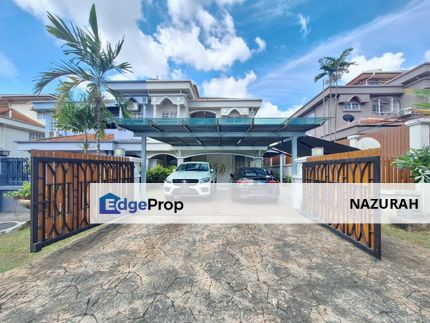 Double Storey Semi-D D'Kayangan, Seksyen 13 Shah Alam✅FULL LOAN ✅FREEHOLD✅FULLY FURNISHED ✅FULLY RENOVATED ✅Near AEON LRT Hospital School, Selangor, Shah Alam
