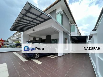 Double Storey SEMI D Cluster Taman Seri Austin Bandar Dato Onn ✅ 100% Loan ✅ Freehold ✅ Fully Furnished ✅ Renovated ✅ Well maintain, Johor, Johor Bahru