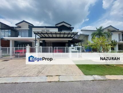 Double Storey End Lot Cluster Tropika D'Alpinia, Puchong✅ FULL LOAN  ✅Below Market Value ✅Partially Furnished, Selangor, Puchong South