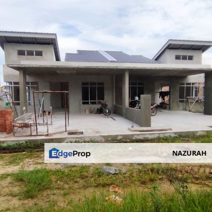 SEMI-DETACHED SINGLE STOREY HOUSE SABAK BERNAM SELANGOR ✅ NO DEPOSIT ✅BOOKING 1K  ✅ FREE LEGAL & STAMP DUTY ✅FREEHOLD ✅EXTRA LAND , Selangor, Sabak Bernam