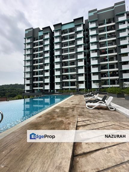 Residensi Zamrud, Kajang 2, Selangor ✅FULL LOAN ✅BOOKING 1K ✅FREEHOLD ✅LOW FLOOR✅PARTIAL FURNISHED ✅2 PARKING & BALCONY ✅Kitchen Cabinet, Safety Grill, Selangor, Kajang