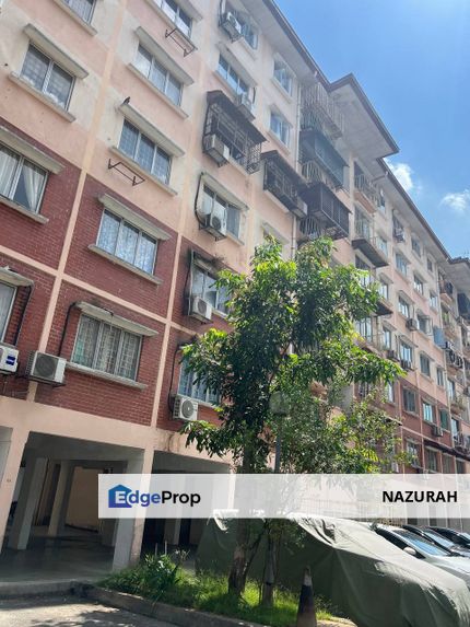 BLOCK D Apartment Latan Biru Seksyen 8, Kota Damansara Selangor  ✅FULL LOAN  ✅BOOKING 1K  ✅Ada Cabinet Kitchen ✅Near MRT Kwasa  ✅Near School  ✅LIFT , Selangor, Kota Damansara