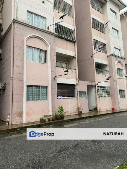 GROUND FLOOR Desa Saujana Apartment ✅FULL LOAN ✅BOOKING 1K ✅FREEHOLD ✅SEMI FURNISHED  ✅ RENOVATED ✅ BALCONY ✅KITCHEN CABINET ✅ SWIMMING POOL, Selangor, Seri Kembangan