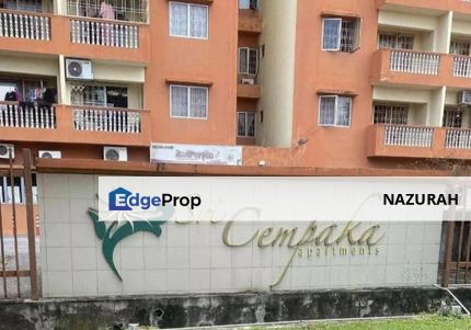 Apartment Sri Cempaka Kajang ✅FULL LOAN ✅BOOKING 1K ✅FREEHOLD ✅RENOVATED✅ KITCHEN CABINET ✅BALCONY & YARD, Selangor, Kajang