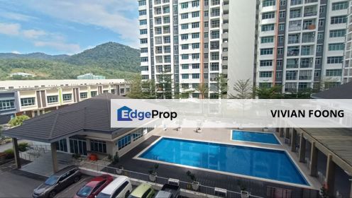Meru prima condominium for rent furnished furnished gated and guarded, Perak, Ipoh