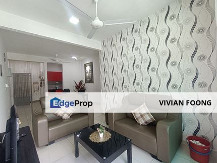 Pr1ma meru kinta perak for rent high rise higher floor gated and guarded facilities fully furnished , Perak, Kinta