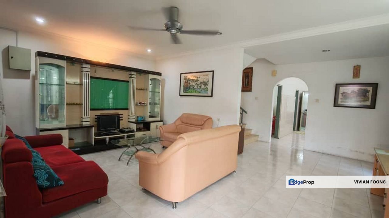 Taman Cempaka, Ipoh, Perak terrace house for sale corner unit, Perak, Ipoh