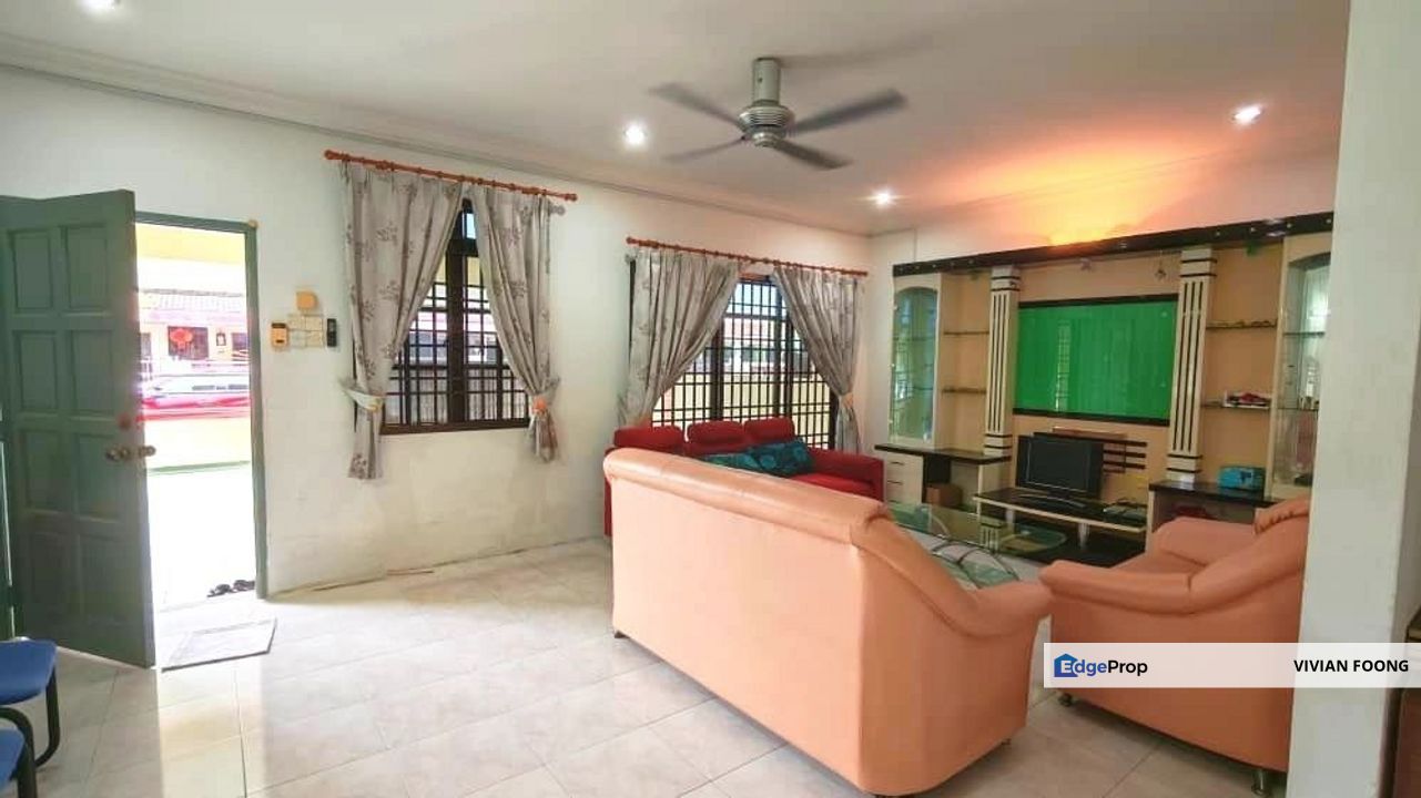 Taman Cempaka, Ipoh, Perak terrace house for sale corner unit, Perak, Ipoh