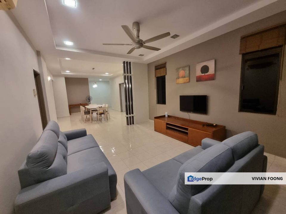 MERU VALLEY RESORT (GOLF VISTA APARTMENT, Kinta, Perak corner unit  for rent furnished gated and guarded facilities, Perak, Kinta