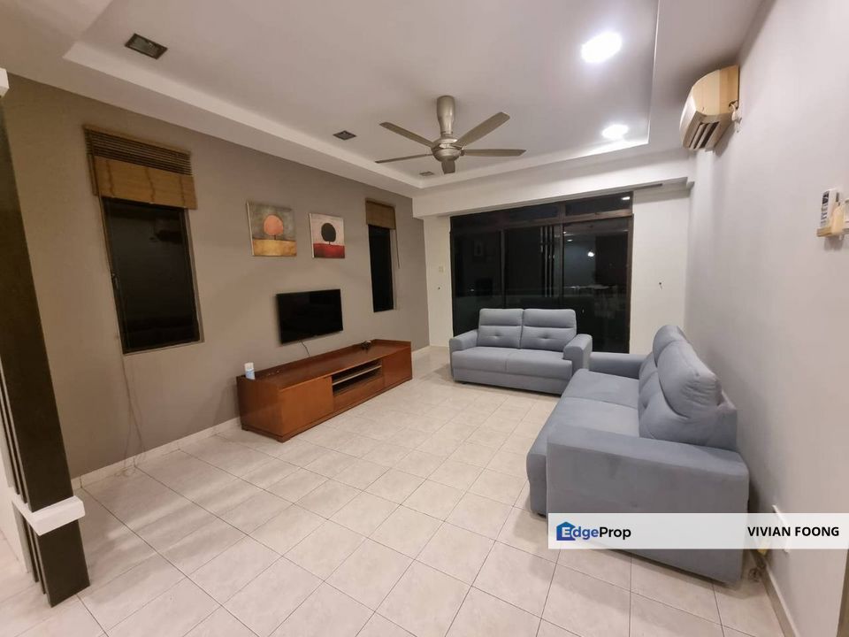 MERU VALLEY RESORT (GOLF VISTA APARTMENT, Kinta, Perak corner unit  for rent furnished gated and guarded facilities, Perak, Kinta