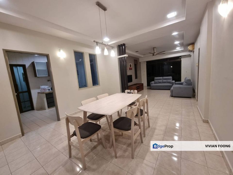 MERU VALLEY RESORT (GOLF VISTA APARTMENT, Kinta, Perak corner unit  for rent furnished gated and guarded facilities, Perak, Kinta