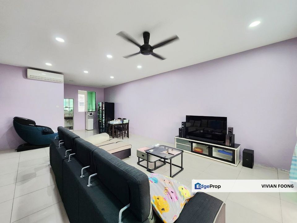 Halaman Pengkalan Indah, Ipoh, Perak terrace house for sale furnished gated and guarded well maintain prime location, Perak, Ipoh