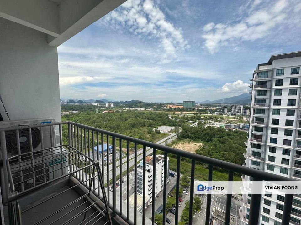 Casa Kayangan, Meru, Perak condominium for sale freehold high floor gated and guarded facilities, Perak, Meru