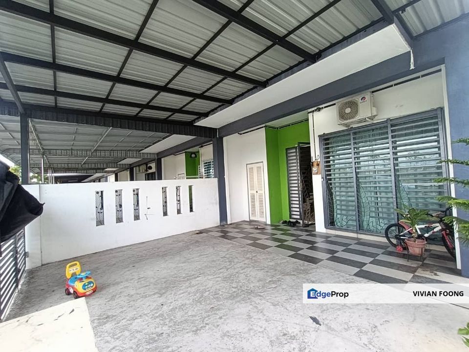 TAMAN KLEBANG PUTRA, Ipoh, Perak for sale corner terrace house freehold ipoh town facing field well maintain, Perak, Ipoh