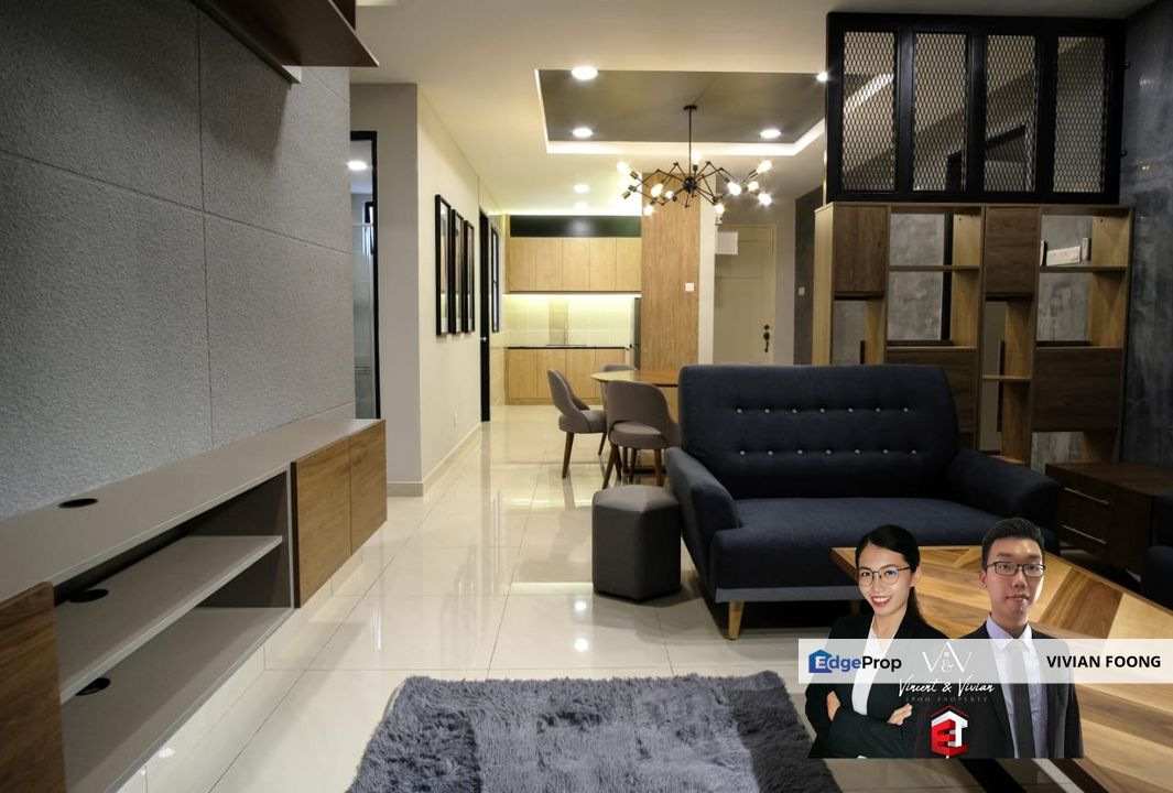 Upper East @ Tiger Lane, Ipoh, Perak corner for rent furnished, Perak, Ipoh