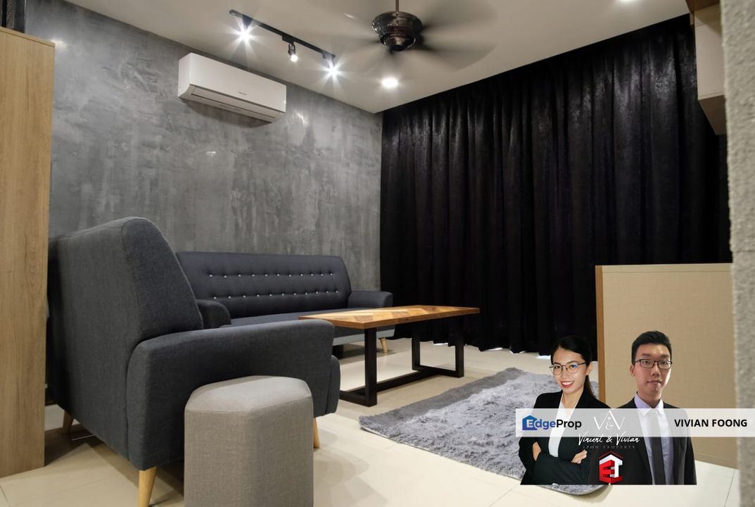 Upper East @ Tiger Lane, Ipoh, Perak corner for rent furnished, Perak, Ipoh