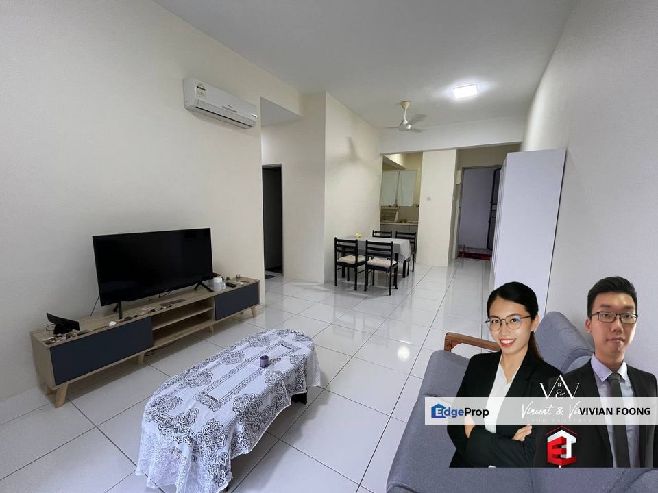 KONDOMINIUM KEPAYANG OASIS, Kinta, Perak for rent condominium furnished, Perak, Kinta