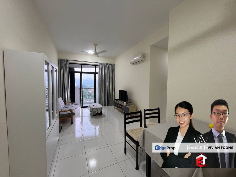 KONDOMINIUM KEPAYANG OASIS, Kinta, Perak for rent condominium furnished, Perak, Kinta